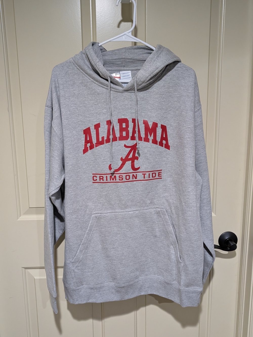 Alabama Crimson Tide Gray Crewneck Hoodie Sweatshirt - XL